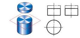 圓柱截交線 圓柱截交線