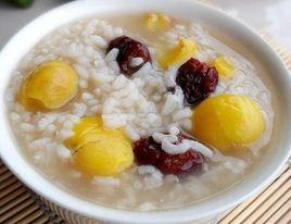 栗子紅棗粥 栗子紅棗粥