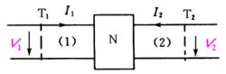圖1二連線埠網路電壓、電流示意圖