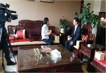 貴陽電視台，貴陽日報對公司領導進行專訪