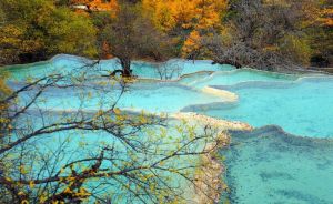 九寨溝五彩池 九寨溝五彩池