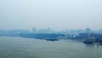 蘄州江邊煙雨圖