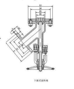 襯氟放料閥 襯氟放料閥