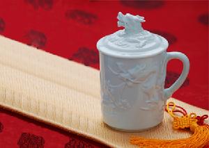 中華玉瓷養生水杯