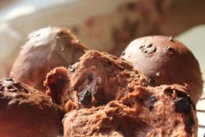 藍莓朱古力豆麵包 藍莓朱古力豆麵包