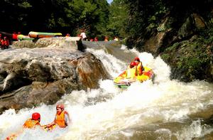中國·黃岡挺進大別山漂流賽 中國·黃岡挺進大別山漂流賽