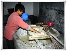 旱藕冬粉 製作情景