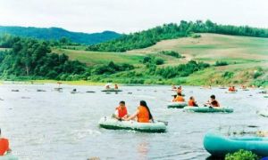 阿什河漂流 阿什河漂流