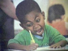 學渣考試前幾天神態