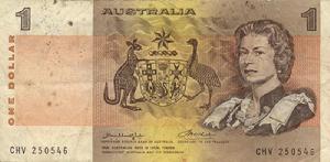 澳元澳大利亞元1976年版1面值