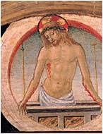 帶有哀悼基督圖的靈柩台面 帶有哀悼基督圖的靈柩台面