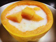 鮮杏汁燉木瓜 鮮杏汁燉木瓜