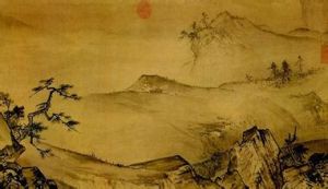 《溪山清遠圖》 《溪山清遠圖》