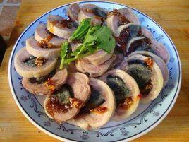 雞肉皮蛋卷 雞肉皮蛋卷