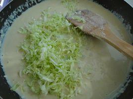 豆漿煮白菜