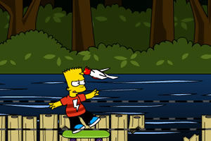 巴特辛普森滑板 巴特辛普森滑板