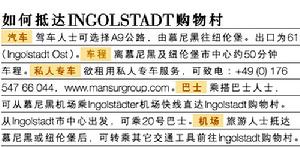 Chic Outlet Shopping® in Europe