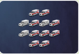 緊急的救護車 緊急的救護車