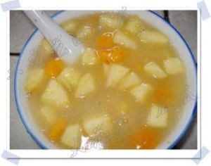 湯圓水果羹 湯圓水果羹