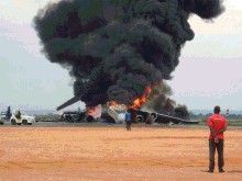 墜毀的伊爾-76