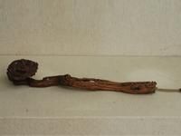 黃楊木刻如意 黃楊木刻如意