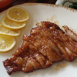 蜜汁烤豬頸肉 蜜汁烤豬頸肉