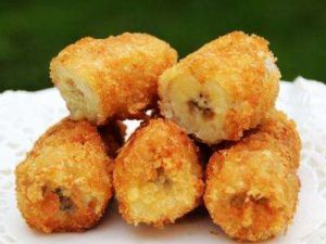 酥煎香蕉件 酥煎香蕉件