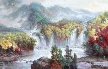 《仁智之境 》作者：熊斌 國學油畫RSD組合