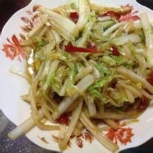 剁椒大白菜炒魷魚 剁椒大白菜炒魷魚