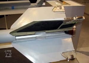 防止飛彈自鏇的陀螺舵