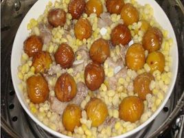 板栗綠豆蒸排骨 板栗綠豆蒸排骨