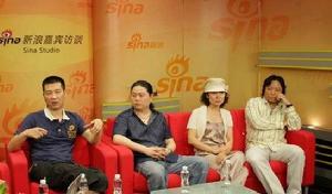 做客新浪聊編劇維權和故事大賽