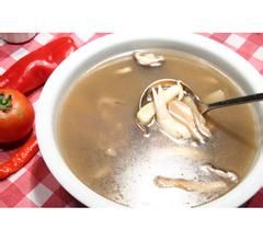 鳳豆鮮菇肉片湯 鳳豆鮮菇肉片湯