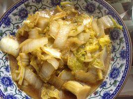 洋蔥炒白菜 洋蔥炒白菜