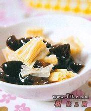 木耳炒腐竹 木耳炒腐竹