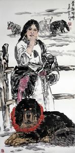 楊明水墨人物系列