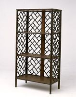 明紫檀欞格架格 明紫檀欞格架格