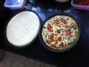 自製烤肉披薩6寸