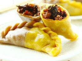 乾菜蒸餃 乾菜蒸餃