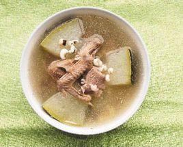 冬瓜芡實鷓鴣湯 冬瓜芡實鷓鴣湯