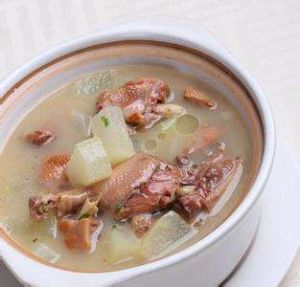 薏米冬瓜煲鴨 薏米冬瓜煲鴨