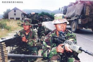 廓爾喀部隊執行任務