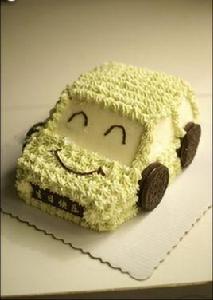 奶油汽車蛋糕 奶油汽車蛋糕