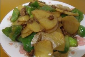土豆片炒肉