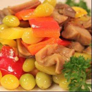 白果桂圓炒蝦仁 白果桂圓炒蝦仁