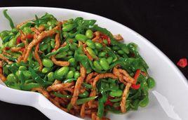 毛豆米炒肉末 毛豆米炒肉末