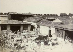 1900年日軍在天津水師炮台繳獲的武器