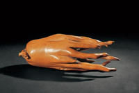 黃楊木雕佛手擺件