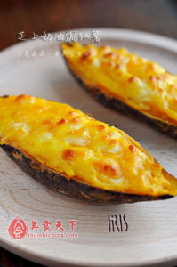 芝士奶油焗紅薯 芝士奶油焗紅薯