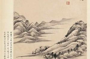 題漁村圖 題漁村圖